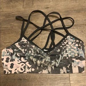 Electric and Rose Sports Bra